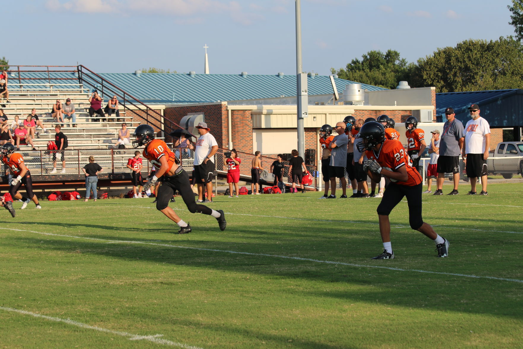 Skiatook vs. Sperry scrimmage